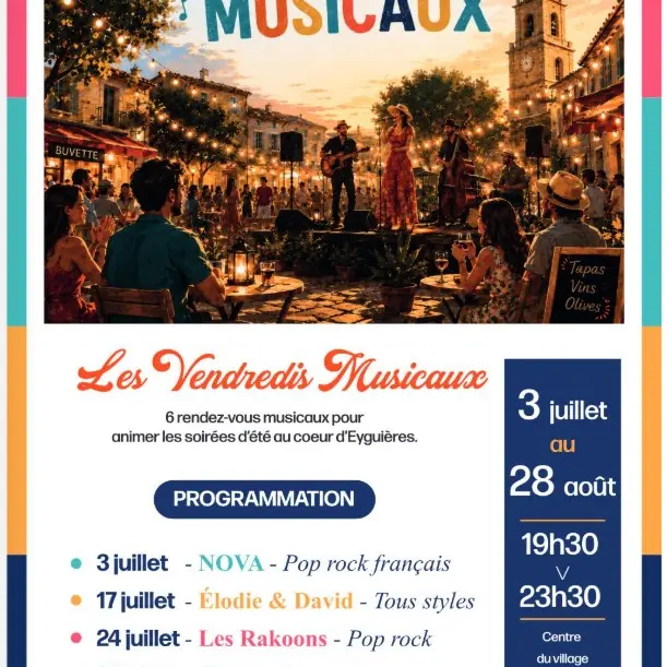 Les vendredis musicaux_Eyguières