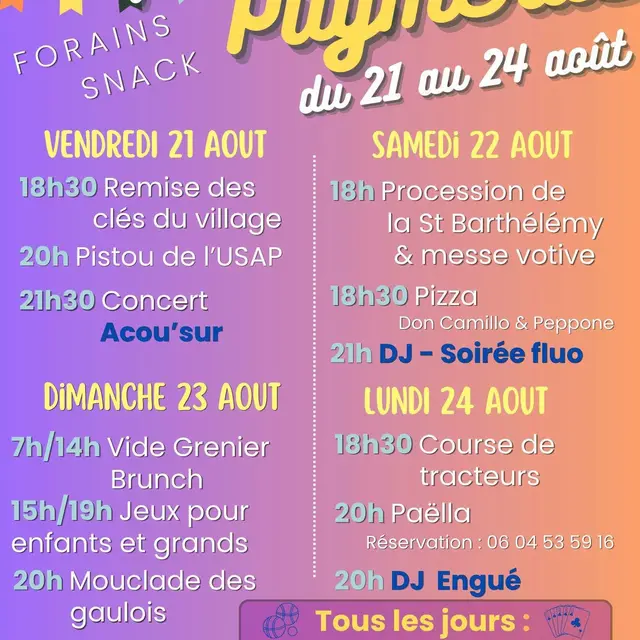 Fête votive_Puyméras