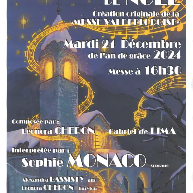 Concert Messe de Noël_Valdeblore