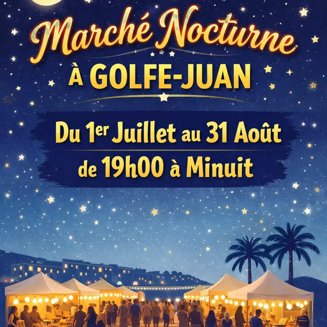 Marché Nocturne_Vallauris Golfe - Juan