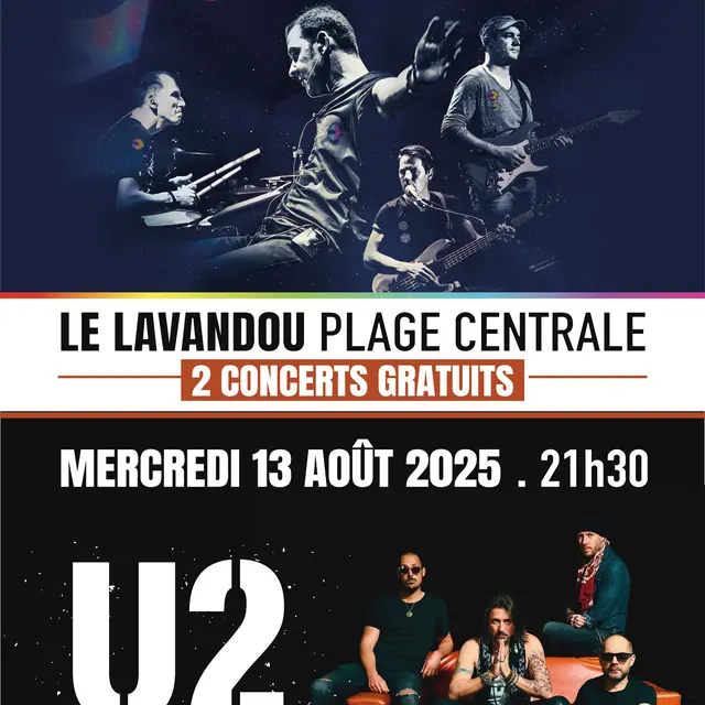 Concert sur la plage Tribute COLDPLAYED_Le Lavandou