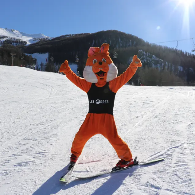 Rencontre avec l'Happy, notre mascotte_Les Orres