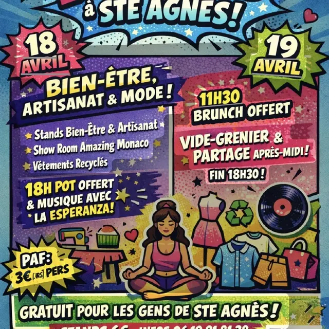 Éveil des sens à Sainte-Agnès