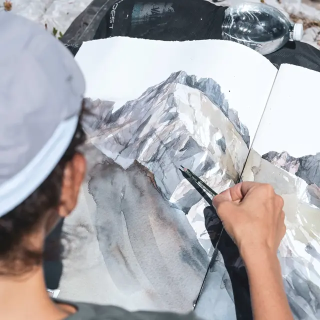 Exposition de croquis Carnets d'alpage_Le Grand-Bornand
