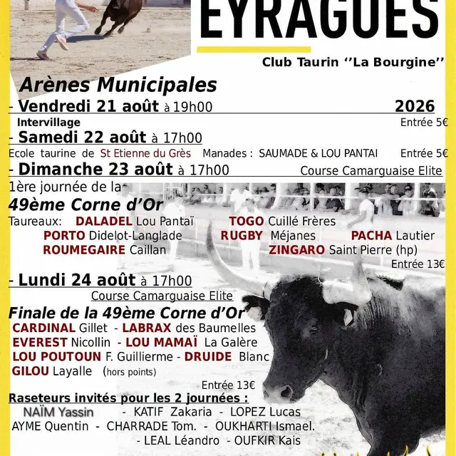 Courses Camarguaises_Eyragues
