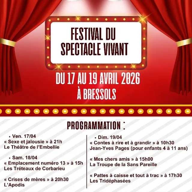 Festival du Spectacle Vivant de Bressols_Bressols