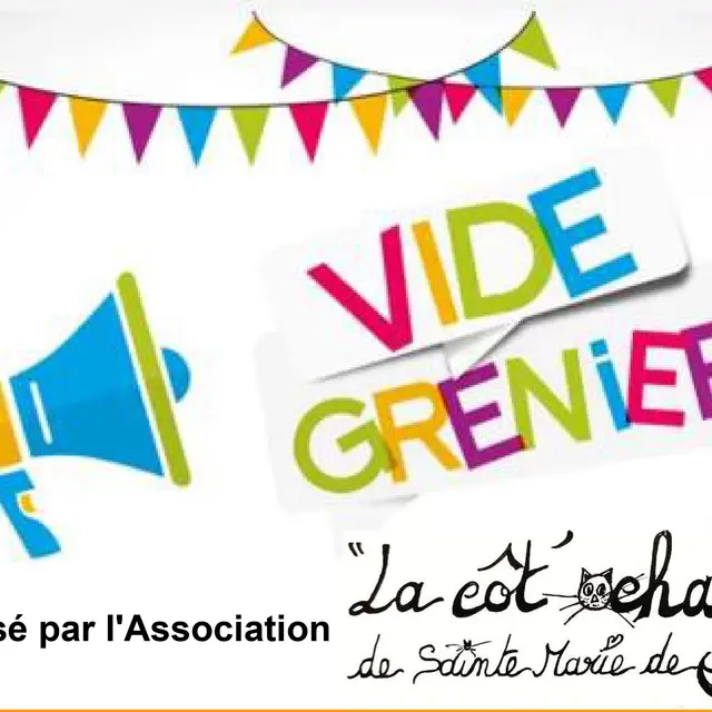Vide-grenier organisé par l'Association La Côt'ochats_Sainte-Marie-de-Ré