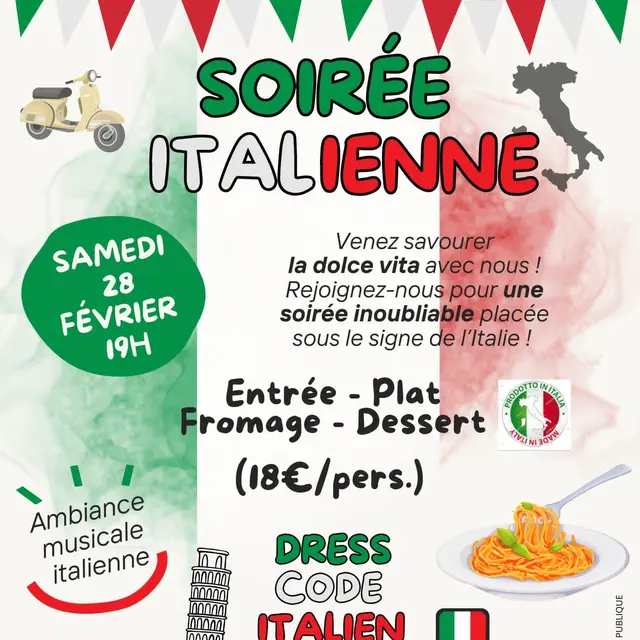 Soirée italienne_La Barben