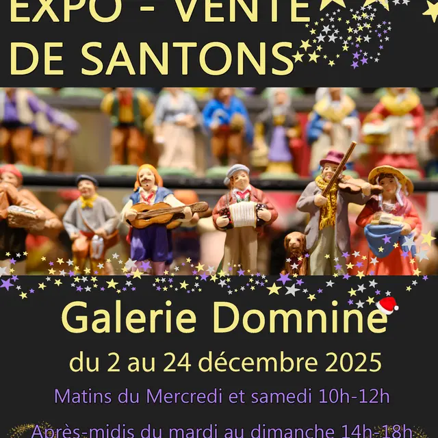 37ème exposition-vente de santons et crèches de Provence et d'ailleurs_Sisteron