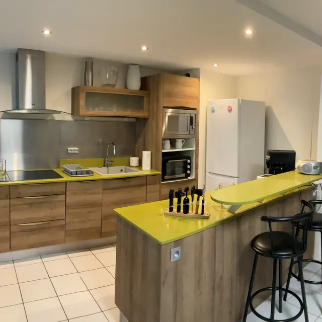 Appartement Le Pré Métral n°35 - cuisine américaine