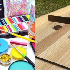 jeux en bois et maquillage_Montgenèvre