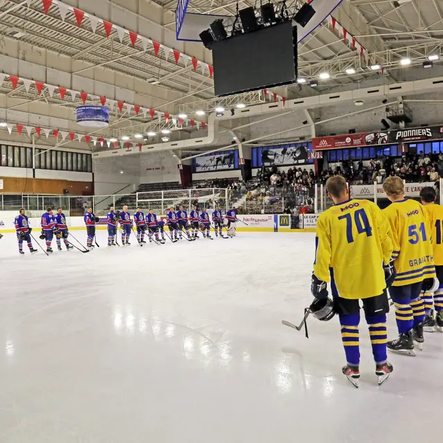 Match de Hockey caritatif - France Vs Suède_Chamonix-Mont-Blanc
