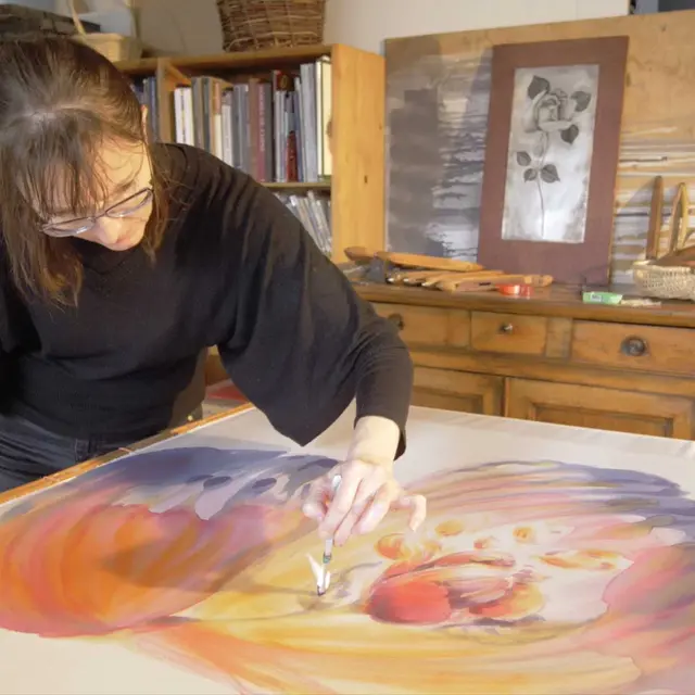 Atelier foulard en soie