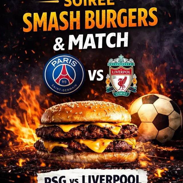 Soirée Smash Burgers & Match_Le Cannet
