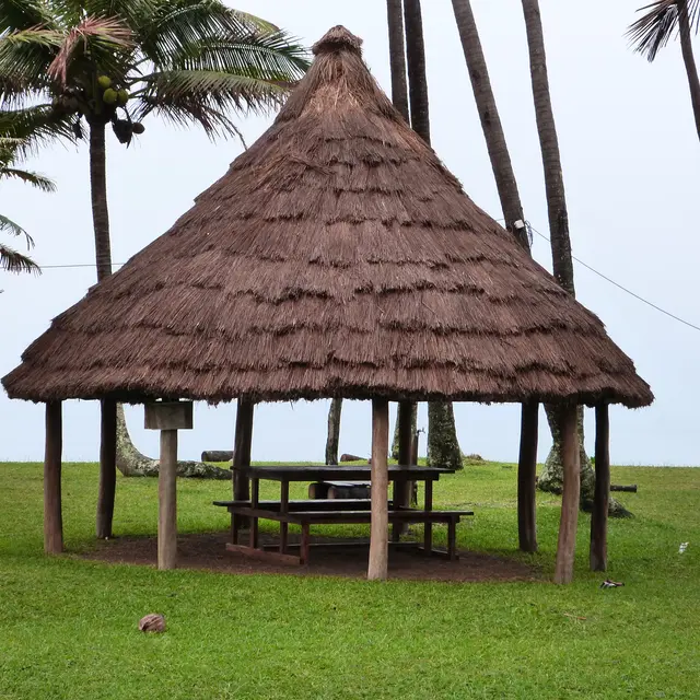 Faré au camping de Tiakan