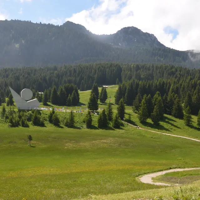 Parcours expert : Traversée du plateau des Glières_La Giettaz