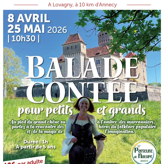Balade contée dans les jardins
