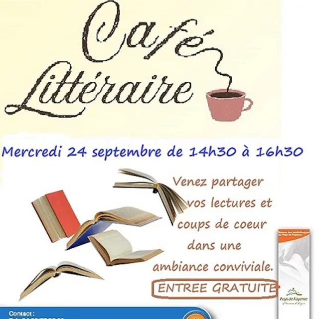 Café littéraire à la médiathèque_Tanneron