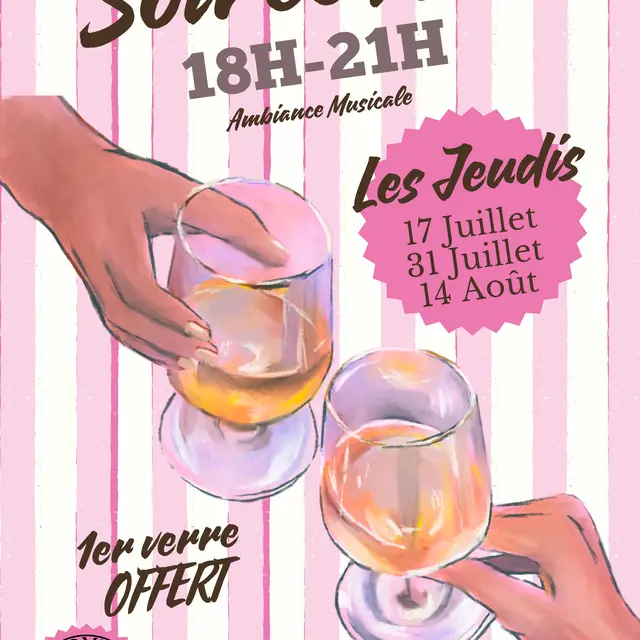 Soirée rosé Aux comptoirs des Alpes_Le Grand-Bornand