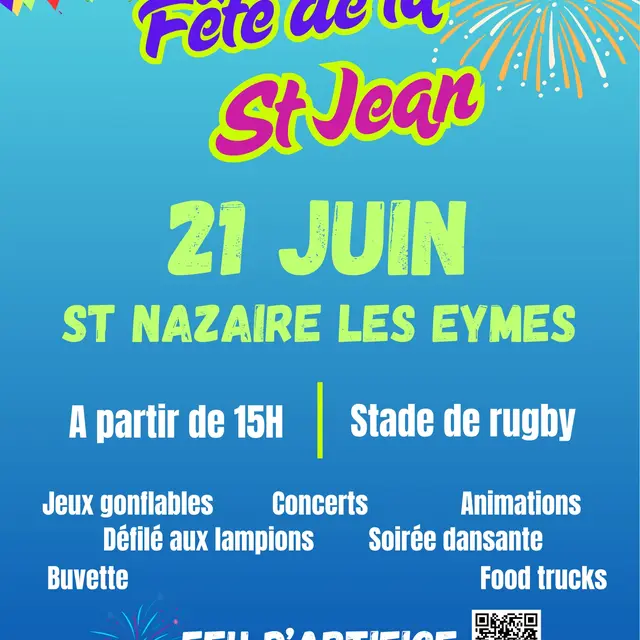 Affiche fête de la st jean SNE