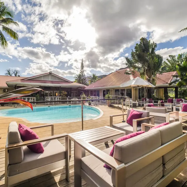 Piscine à l'hôtel Koniambo