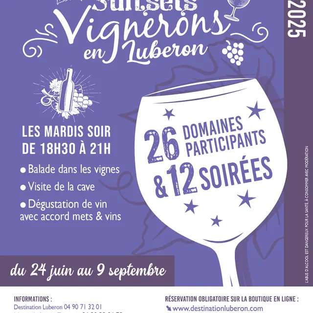 Sunsets vignerons en Luberon au Château Grand Callamand_Pertuis