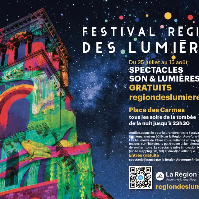 Festival Région des Lumières_Aurillac