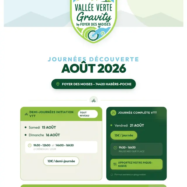 Journée découverte VTT_Habère-Poche