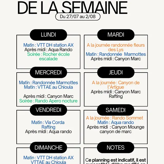 Programme du Bureau des Guides_Ax-les-Thermes