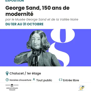 Exposition - Georges Sand, 150 ans de modernité_Toulon