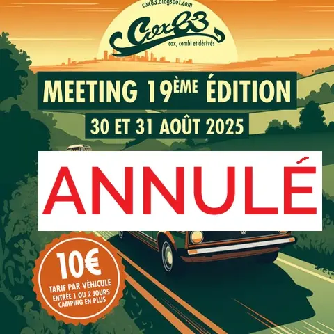 Meeting Volkswagen Combis et Cox