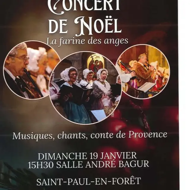 Concert de Noël - La farine des anges_Saint-Paul-en-Forêt