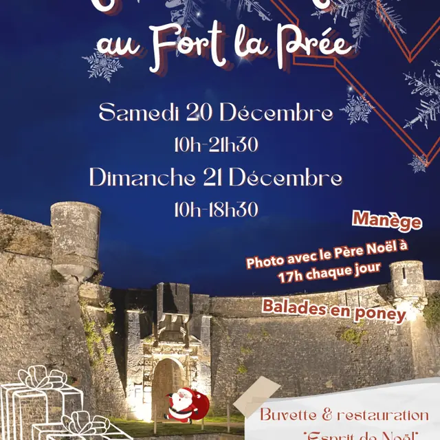 Marché de Noël au Fort la Prée_La Flotte
