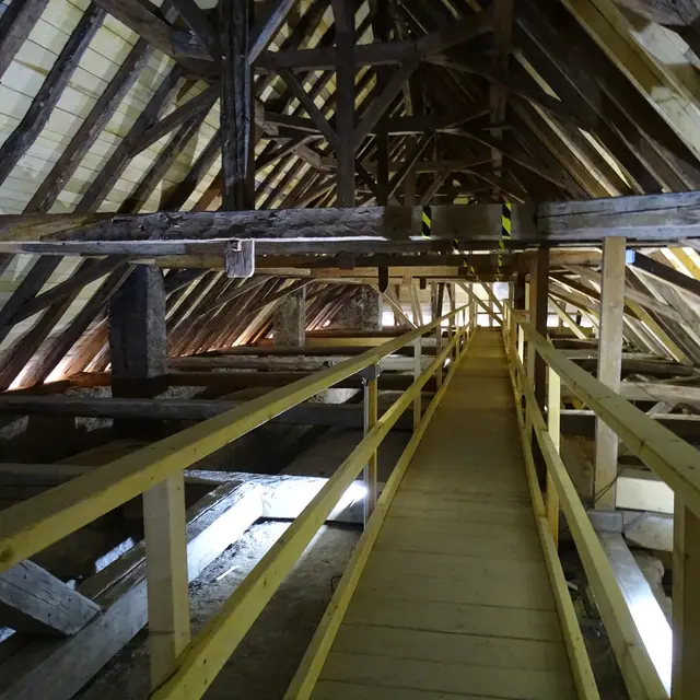 Groupes adultes - L'Abbaye de fond en comble - Visite des charpentes du monastère_Abondance