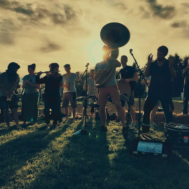 Concert de l'orchestre Les oiseaux de trottoirs_Corrençon-en-Vercors