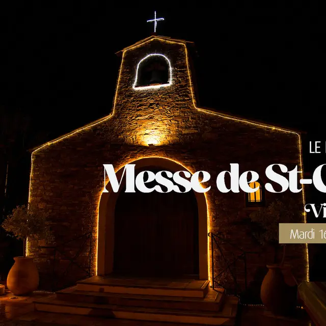 Messe et Vin Chaud à la chapelle de Saint-Clair_Le Lavandou