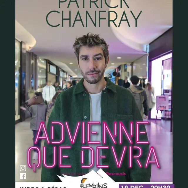 Advienne que devra - Patrick Chanfray_Annecy