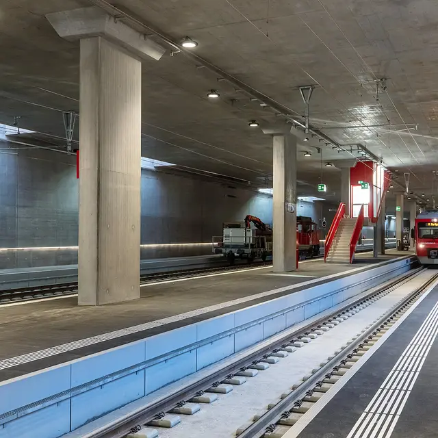 Gare TMR du Châble