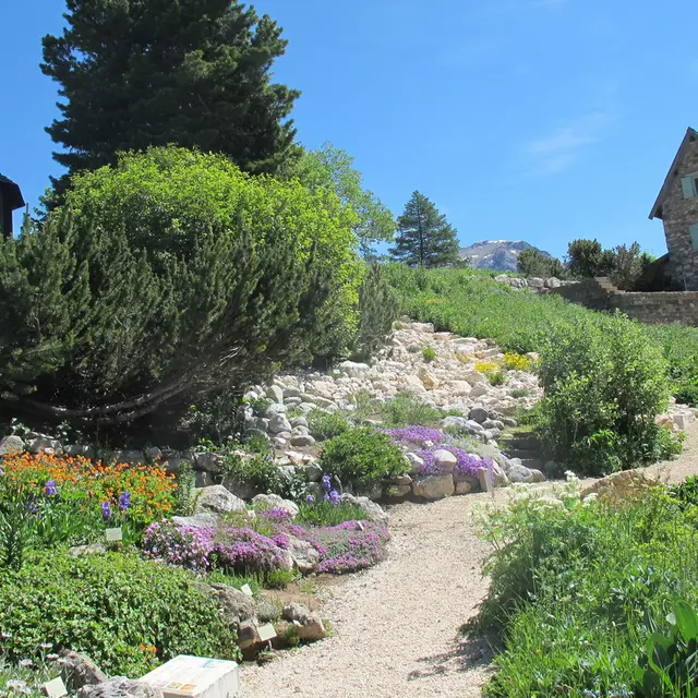 2 hectares de massifs et rocailles