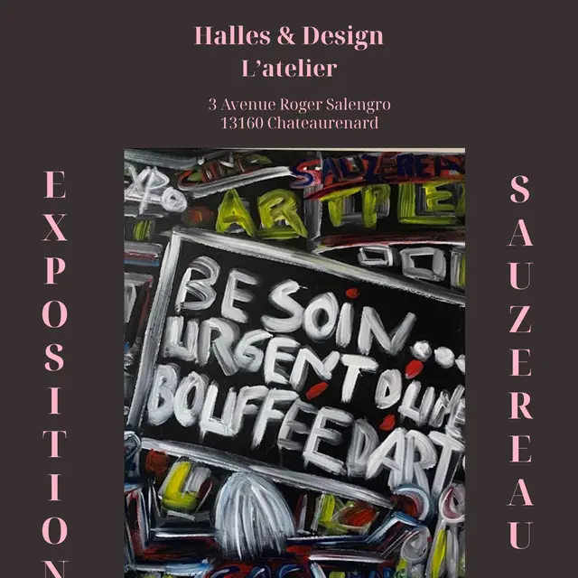 Exposition Bouffee d'art aux Halles & Design_Châteaurenard