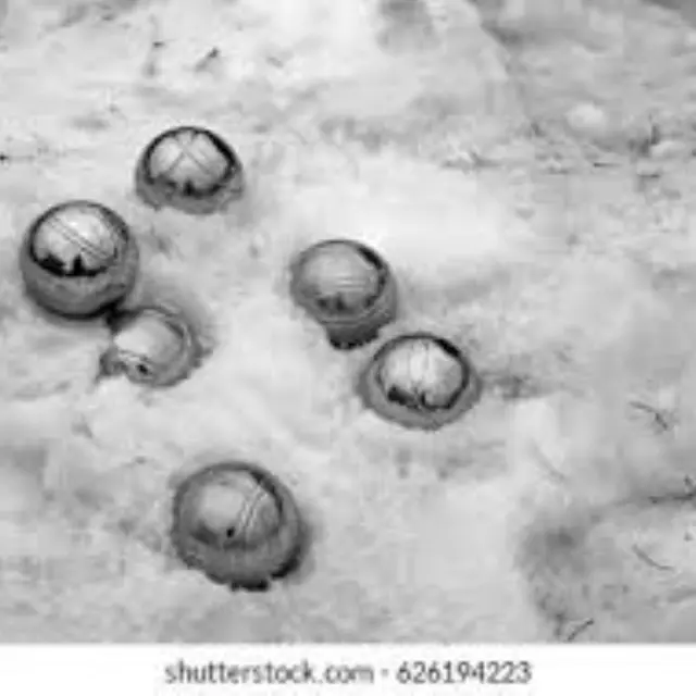 Pétanque sur neige_Isola 2000