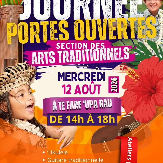 Journée portes ouvertes - section des Arts traditionnels_Papeete