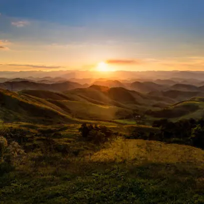 Coucher de soleil - Rando Champsaur