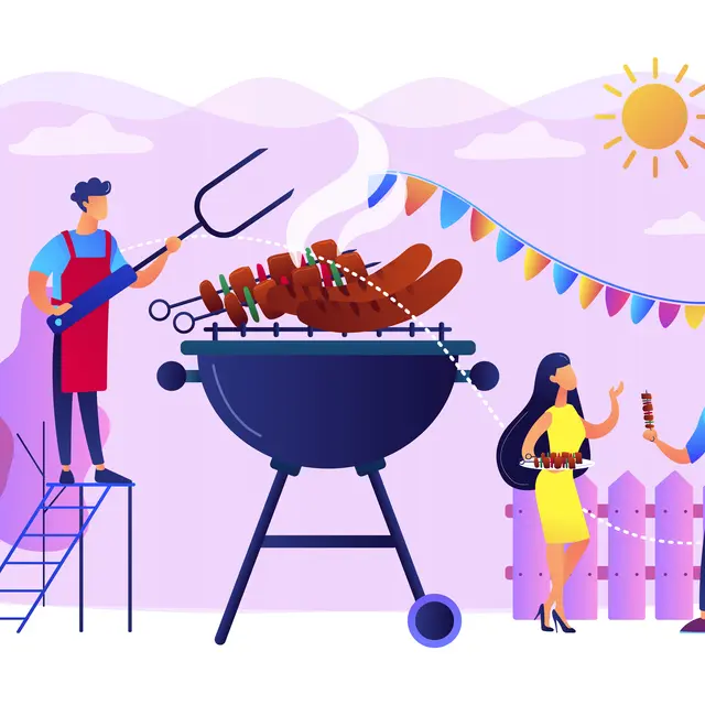 Repas tête de veau à la Foire de la Pivoine_Crêts en Belledonne