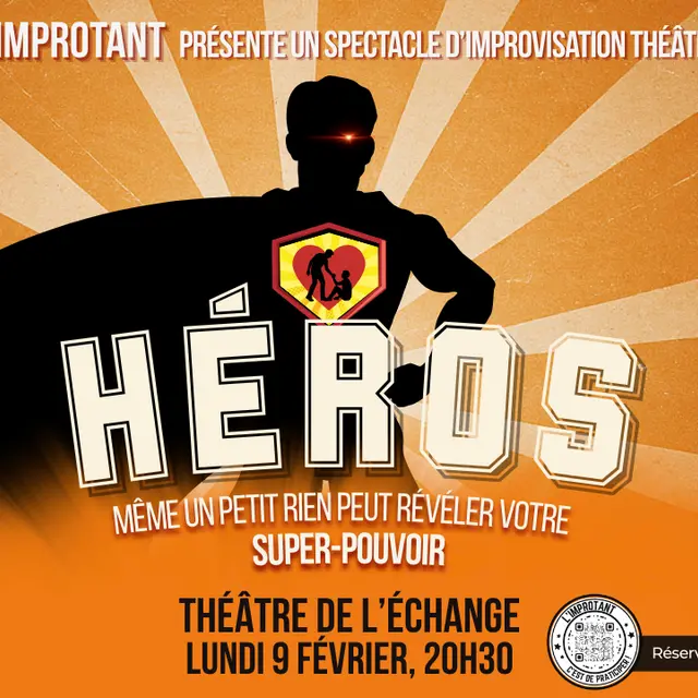 Héros : Spectacle d'improvisation théâtrale_Annecy