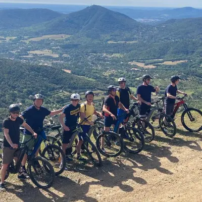 Randonnée en VTT électrique Saint-Tropez