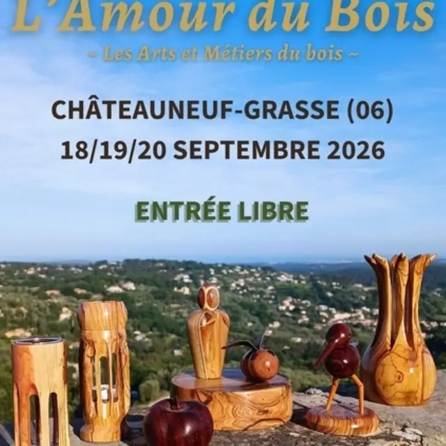 Salon l'amour du bois_Châteauneuf-Grasse