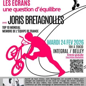 Conférence et show BMX Les écrans, une question d'équilibre_Belley