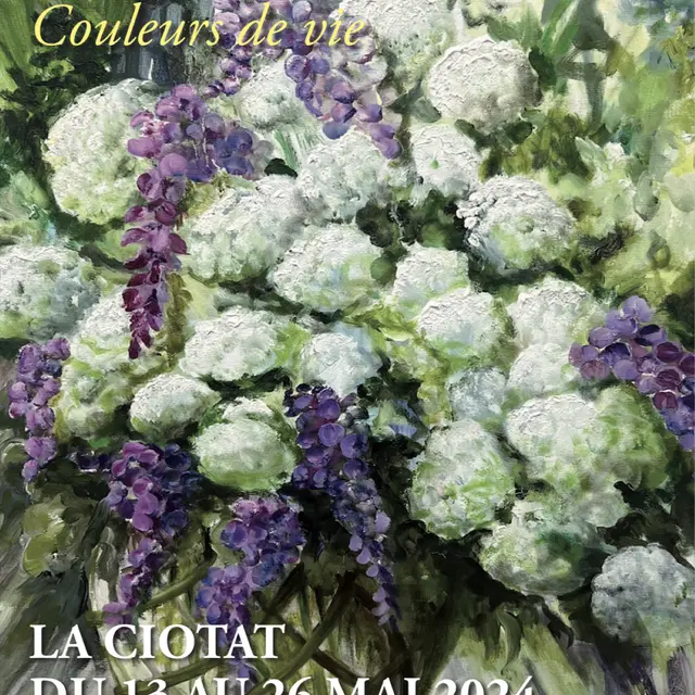 Exposition de peintures Couleurs de vie de Bernard Collet