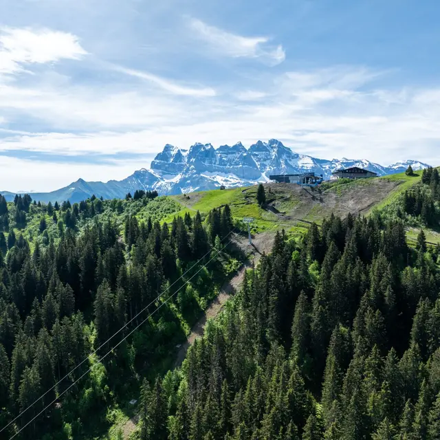 Parcours trail 24 bleu - Tour de la Foilleuse_Morgins
